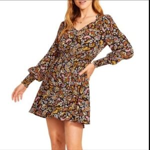 BB Dakota × Steve Madden Petal Paisley Dress